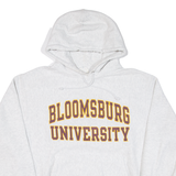 CHAMPION REVERSE WEAVE Bloomsburg University Mens Grey Hoodie USA L