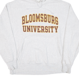 CHAMPION REVERSE WEAVE Bloomsburg University Mens Grey Hoodie USA L