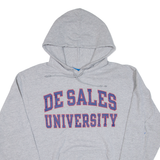 CHAMPION Desales University Mens Grey Hoodie USA M