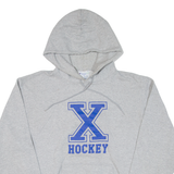 CHAMPION X Hockey Mens Grey Hoodie USA M