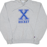 CHAMPION X Hockey Mens Grey Hoodie USA M