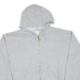 CARHARTT Mens Grey Hoodie Full Zip XL