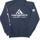 CARHARTT Loose Fit Mens Blue Hoodie USA S