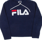 FILA Teddy Womens Blue Hoodie S