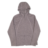 THE NORTH FACE Womens Purple Hoodie Full Zip S