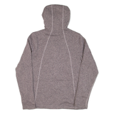 THE NORTH FACE Womens Purple Hoodie Full Zip S