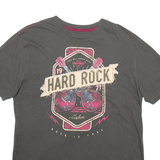 HARD ROCK CAFE Lisbon Womens T-Shirt Grey M
