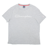 CHAMPION Mens T-Shirt Grey L