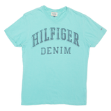 TOMMY HILFIGER Womens T-Shirt Blue S