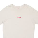 LEVI'S Mens T-Shirt Beige S