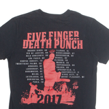 GILDAN Five Finger Death Punch Mens T-Shirt Black S