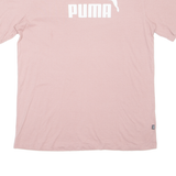 PUMA Mens T-Shirt Pink M