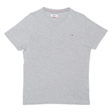 TOMMY HILFIGER Mens T-Shirt Grey S