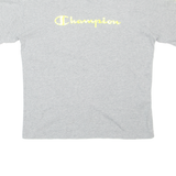 CHAMPION Mens T-Shirt Grey S