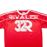 RIVALDI Mens Jersey Red Crew Neck XL
