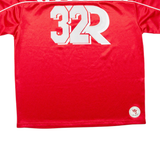 RIVALDI Mens Jersey Red Crew Neck XL