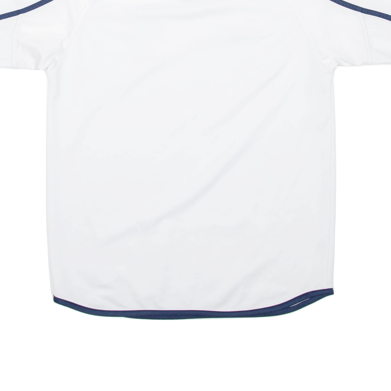 TEAM LINE BASICS U.S. LECCE Boys Football Shirt T-Shirt White V-Neck M