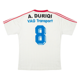 ADIDAS V.A.G Transport Mens Football Shirt T-Shirt Beige Crew Neck XL