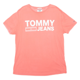 TOMMY HILFIGER Regular Fit Mens T-Shirt Pink L