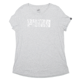 PUMA Womens T-Shirt Grey UK 18