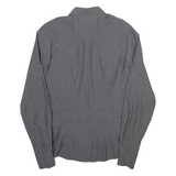 GUARANA BRASIL Womens Plain Shirt Grey Long Sleeve XS