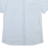 GUESS Mens Plain Shirt Blue XL