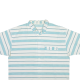 Mens Shirt White Striped M