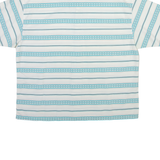 Mens Shirt White Striped M