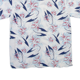 AUTHENTIC WEAR Mens Shirt White Floral S