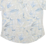 CANDA Womens Shirt Grey Floral M