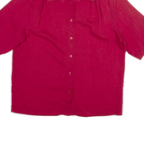 Womens Plain Shirt Red M