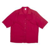 Womens Plain Shirt Red M
