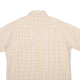 PIERRE CARDIN Mens Shirt White Check XL