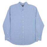 BANANA REPUBLIC Mens Plain Shirt Blue Long Sleeve L