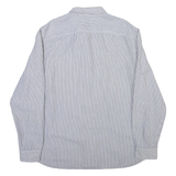 TIMBERLAND Mens Shirt White Striped Long Sleeve 2XL