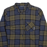 MAMMUT Mens Shirt Blue Check Long Sleeve XS