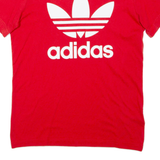 ADIDAS Mens T-Shirt Red S