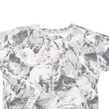 DKNY SPORT Cropped Womens T-Shirt Grey XS