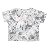DKNY SPORT Cropped Womens T-Shirt Grey XS