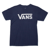 VANS Classic Fit Mens T-Shirt Blue S
