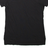 ADIDAS Womens T-Shirt Black XS