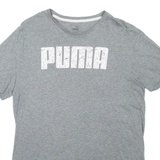PUMA Mens T-Shirt Grey L