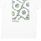 ADIDAS Mens T-Shirt White M