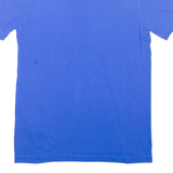 NIKE Swoosh Slim Fit Mens T-Shirt Blue S