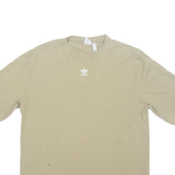ADIDAS Oversized Womens T-Shirt Green UK 6