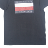 TOMMY HILFIGER Mens T-Shirt Black M