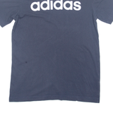 ADIDAS Mens T-Shirt Blue S
