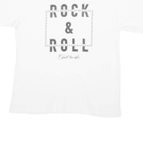 Rock & Roll Womens T-Shirt White M