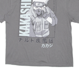 NARUTO Mens T-Shirt Grey M