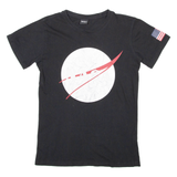 NASA Mens T-Shirt Black S